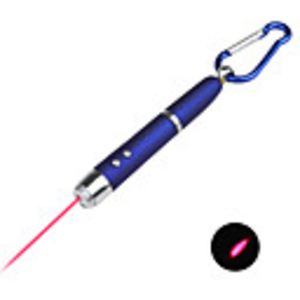 3 In 1 LED Light Pen Red Laser Pointer