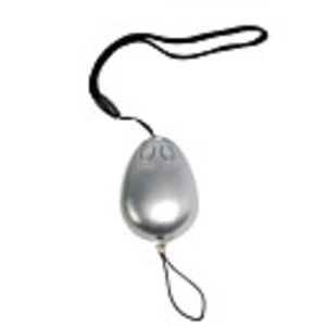 3-in-1 Personal Alarm with UV Light and Spotlight (Silver)