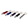 3-in-1 Red Laser White Light UV Light LED Mini Flashlight Keychain (3xLR44,  Random Color)