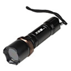3-in-1 Tactical Zooming Rectrable Cree Q5 LED Flashlight Camping Torch (3xAAA)