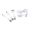 3-in-1 USB Cable Kit for iPhone/Nokia/BlackBerry/HTC