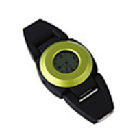 3-in-1 USB Watch Card Reader Thermometer (Green)