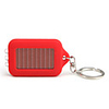 3-LED Mini Solar Light Keychain - Red