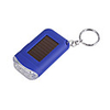3-LED Solar Power Self-Recharge Flashlight Keychain (White Flashlight)