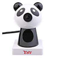 3 Megapixel USB Panda Webcam Microphone
