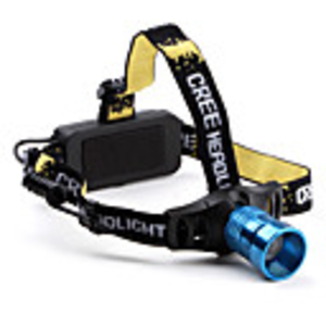 3-Mode Cree Q5 Zoom LED Headlamp (Blue,  180LM)