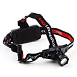 3-Mode Zoom Cree Q5 LED Headlamp and 18650 Battery and Charger (280LM)