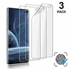 [3-pack] galaxy s10 plus screen protector,  compatible fingerprint,  self healing,  anti-bubble, ultra-thin clear hd tpu protective film,  for samsung galaxy s10 plus / s10