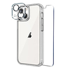 (3 pack) Phone Case For Apple Silicone Clear Case with Camera Lens Protector iPhone 13 iPhone 13 12 Pro Max 11 Pro Max Mini iPhone 13 Pro Max iPhone 13 Pro iPhone 12 and Screen Protector Clear Solid Colored Silica Gel miniinthebox