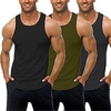 3 Pack Sleeveless Workout Tank Tops for MenSleeveless Gym Muscle Tank Tops Basketball Workout Shirts miniinthebox