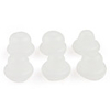 3-pair In-ear iBuds(Transparent)