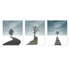 3 Panels Wall Art Canvas Prints Painting Artwork Picture Landscape Romantic Tree Path Home Decoration Décor Stretched Frame Ready to Hang miniinthebox