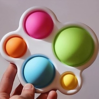 3 pcs Infant Baby Toys Montessori Exercise Board Rattle Puzzle Colorful Intelligence Early Education Intensive Training miniinthebox