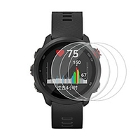 3 Pcs For Garmin Forerunner 245-245M-645 Tempered Glass Smartwatch Screen Protector 9H Hardness miniinthebox