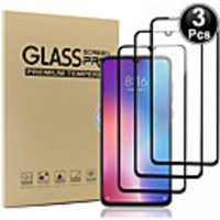3 PCS Screen Protector for Xiaomi Mi 9/9SE/9 Pro/9Lite/CC9/CC9e/9T/9T pro/A3/A3 Lite Full Tempered Glass Front Screen Protector High Definition (HD) / 9H Hardness
