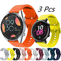 3 PCS Sport Silicone Watch Band for Huawei Watch GT 2e / Honor Magic Watch 2 46mm 42mm / GT2 46mm / GT2 42mm / GT Active / Watch 2 / Watch 2 Pro Replaceable Bracelet Wrist Strap Wristband miniinthebox