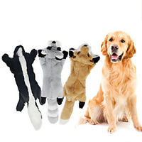 3 Pcs Squeaking Toy Dog Chew Toys Pet Molar Bite Toy Stuffed Animal Toy Dog Cat 1 set Animal Adorable Pet Training Plush Gift Pet Toy Pet Play miniinthebox