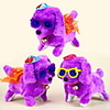3 pcs Stuffed Animal Plush Toys Plush Dolls Stuffed Animal Plush Toy Dog Creative Relieves ADD,  ADHD,  Anxiety,  Autism Adorable Parent-Child Interaction Soft Plastic Flannel Imaginative Play