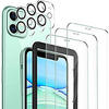 3-PCS Tempered Glass Film 3-PCS Camera Lens Protector For iPhone12/iPhone 11 HD Screen Protector For iPhone 12Pro Max/12 mini/iPhone 11 pro max miniinthebox