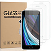 3 PCS Tempered Glass Screen Protector for Apple iPhone SE 2020/11/11 Pro/11 Pro Max and iPhone 7/8/7 Plus/8 Plus/6/6 Plus/XS/XR/Xs Mas HD Clarity and Touch Accuracy Clear