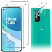 3-PCS TransparentScreen Protector 3-PCS Camera Lens Protector For Oneplus 9/Oneplus 8t Anti-scratch Anti-bubbles Tempered Glass Film Protective For Oneplus Nord N10 5G Nord N100 Oneplus 8pro/7pro 7T miniinthebox