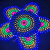 3 Peacock Mesh Net 3.5M LED String Lights Waterproof Flexible Net Home Curtain String Colorful Lighting IP65 for Outdoor Patio Yard Lawn Tree Decor Lamp Holiday Light with EU US Plug miniinthebox