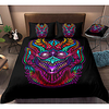 3-Piece Duvet Cover Set Hotel Bedding Sets Comforter Cover with Soft Lightweight Microfiber,  Include 1 Duvet Cover,  2 Pillowcases for Double/Queen/King(1 Pillowcase for Twin/Single)