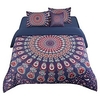 3-Piece Duvet Cover Set Hotel Bedding Sets Comforter Cover with Soft Lightweight Microfiber Include 1 Duvet Cover 2 Pillowcases for Double/Queen/King(1 Pillowcase for Twin/Single) miniinthebox
