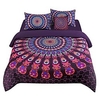 3-Piece Duvet Cover Set Hotel Bedding Sets Comforter Cover with Soft Lightweight Microfiber Include 1 Duvet Cover 2 Pillowcases for Double/Queen/King(1 Pillowcase for Twin/Single) miniinthebox