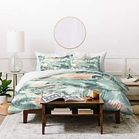 3-Piece Duvet Cover Set Hotel Bedding Sets Comforter Cover with Soft Lightweight Microfiber Include 1 Duvet Cover 2 Pillowcases for Double/Queen/King(1 Pillowcase for Twin/Single) miniinthebox