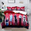 3-Piece Duvet Cover Set Hotel Bedding Sets Comforter Cover with Soft Lightweight Thicken Fabric Include 1 Duvet Cover 2 Pillowcases for Double/Queen/King(1 Pillowcase for Twin/Single) miniinthebox