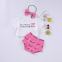 3 Pieces Baby Girls