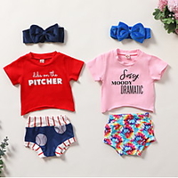 3 Pieces Baby Girls