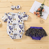 3 Pieces Baby Girls