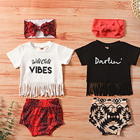 3 Pieces Baby Girls