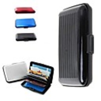 3 Pieces Storage Box Credit Card Protector Convenient Fashion Plastic Metal For Casual Everyday Use