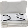 3 Pieces Storage Box Travel Storage Fashion Plastic For Casual Traveling Portable