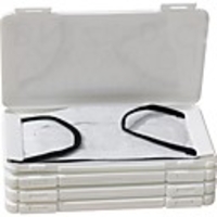 3 Pieces Storage Box Travel Storage Fashion Plastic For Casual Traveling Portable
