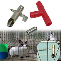 3 Set Automatic Rabbit Nipple Water Feeder Drinker For Pet Rabbit Bunny Rodents Rabbit Drinking Fountains miniinthebox