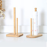 3 Sizes Toilet Tissue Roll Reserve Organizer for Bathroom,  Wood Compact Organizer,  Holds 2-3 Rolls of Toilet Paper