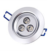 3 x 1W LED Ceiling Warm White Light