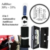 30-35% Vehicle Urea Tester Ethylene glycol Antifreeze Freezing Point Car Battery refractometer tester with retail box