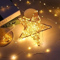 30 PCS 12PCS 6PCS Fairy Lights Battery Operated (Included) 600LED 240LED 120LED Mini String Lights Waterproof Copper Wire Firefly Starry Lights for Halloween Party Christmas Festivals Decorations miniinthebox