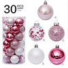 30 Pcs 6cm Christmas Balls Ornaments for Xmas Tree - Shatterproof Christmas Tree Decorations Hanging