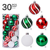 30 Pcs 6cm Christmas Balls Ornaments for Xmas Tree - Shatterproof Christmas Tree Decorations Hanging