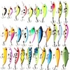 30 pcs Swimbaits Fishing Lures Hard Bait Jerkbaits Minnow Crank Pencil Popper Vibration / VIB Floating Sinking Bass Trout Pike Sea Fishing Bait Casting Spinning Hard Plastic / Freshwater Fishing