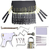 30-Piece Practice Padlock Tool Set with Professional Locksmiths Gift for Kids