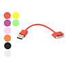 30-Pin Male to USB Male adapter for iPhone and the New iPad (Assorted Colors)