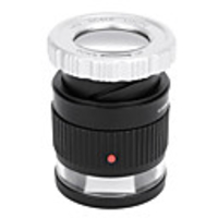 30 times cylinder scale optical glass lens focusing high definition magnifying glass antique jewelry measurement textile printing