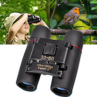 30 X 60 mm Binoculars Waterproof High Definition Generic Roof Prism 1000/6000 m Fully Multi-coated BAK4 Plastic Rubber Metal / Hunting / Bird watching / Night Vision